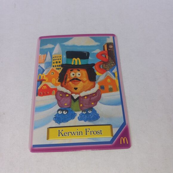 McDonald's McNugget Buddies-Kerwin Frost-2023-Adult Happy Meal-Original Box-Card - Picture 13 of 16